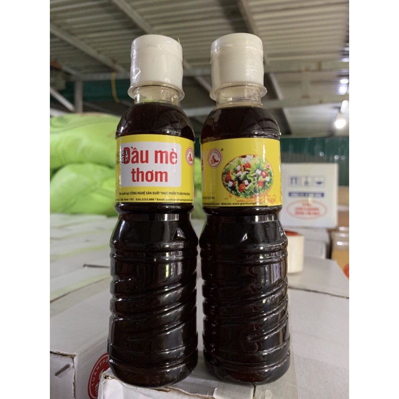 Dầu mè nguyên chất thơm ngon chai 250ml