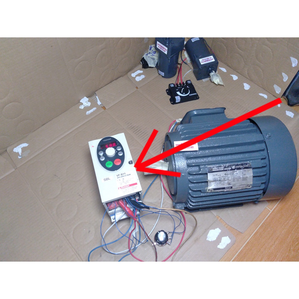 Biến tần Inverter 220vol điều chỉnh tốc độ Tua, Tới, Lui, Dừng