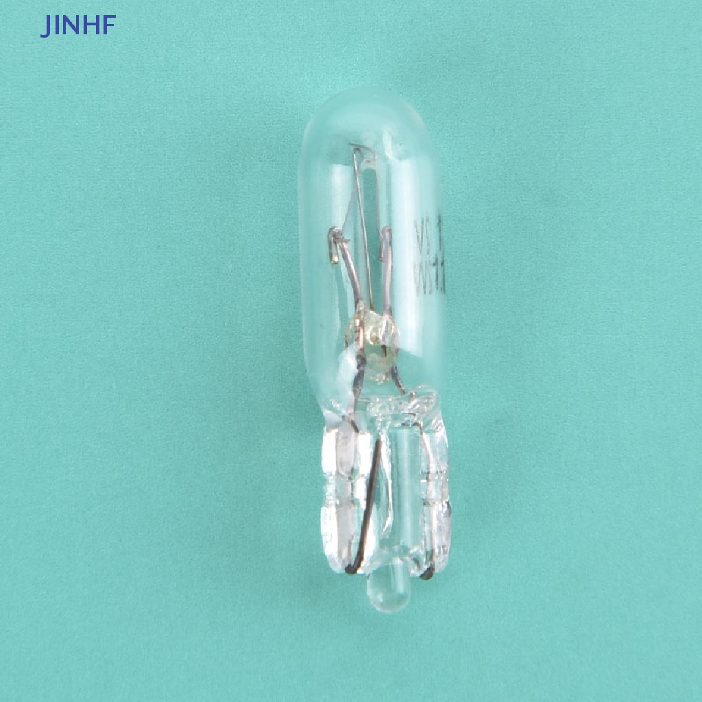 Set 10 bóng đèn phanh JINHF 12v 1.2w t5 cho bảng điều khiển xe hơi