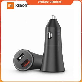 Tẩu Sạc ô tô Nhanh 2 cổng USB 37W Xiaomi CC06ZM