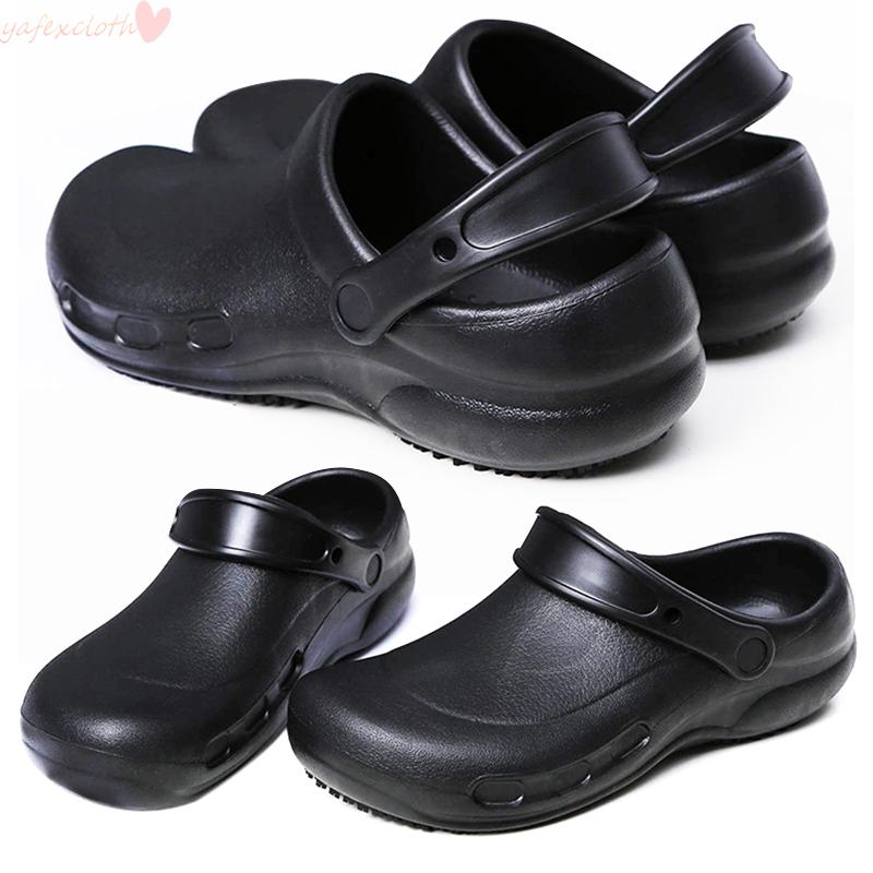 Mens Chef Shoes Casual Flat Kitchen Hotel Cook Nonslip Safety Oil&Water Proof