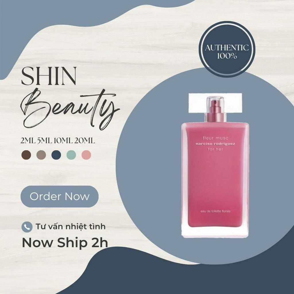 Nước Hoa  Fleur Musc Florale EDT - 5𝘮𝘭/10𝘮𝘭