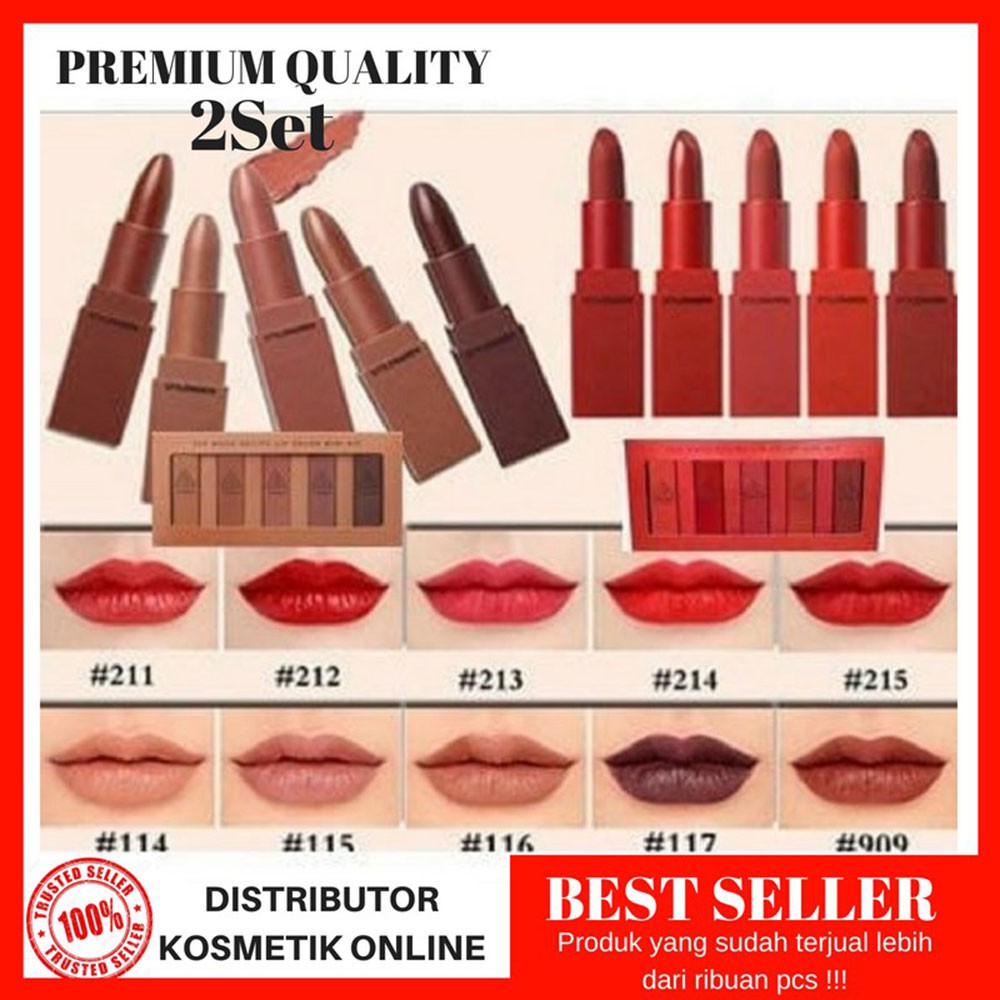 [Hàng mới về] Bộ son lì mini thích hợp làm quà tặng tiện dụng | BigBuy360 - bigbuy360.vn