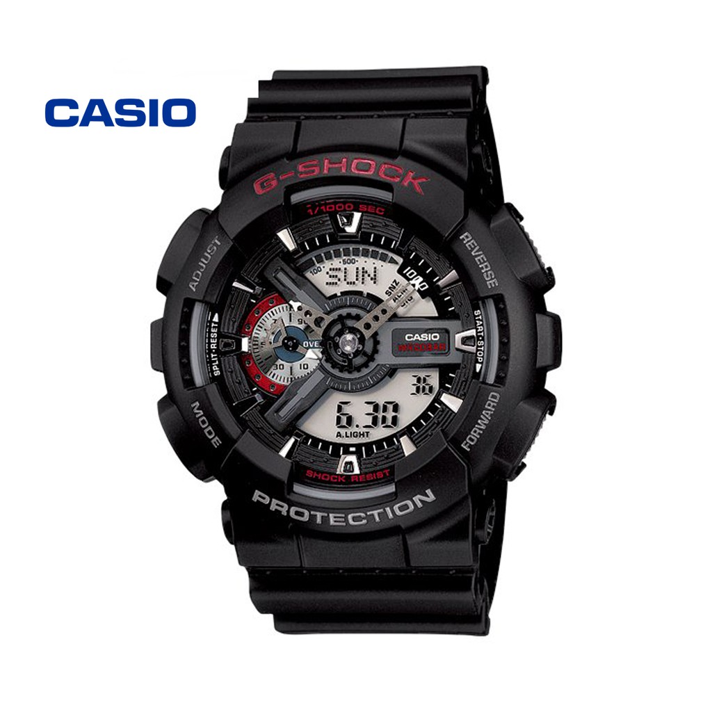 Đồng hồ nam CASIO G-Shock GA-110-1AHDR chính hãng - Bảo hành 5 năm, Thay pin miễn phí