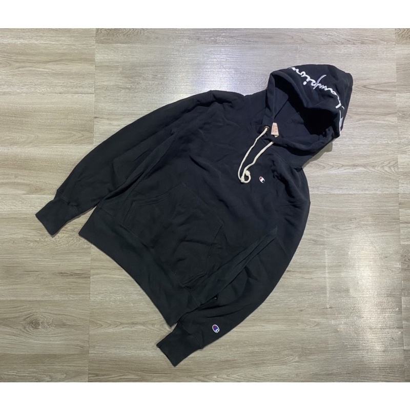 Áo nỉ Hoodie Champion reverse weave chính hãng