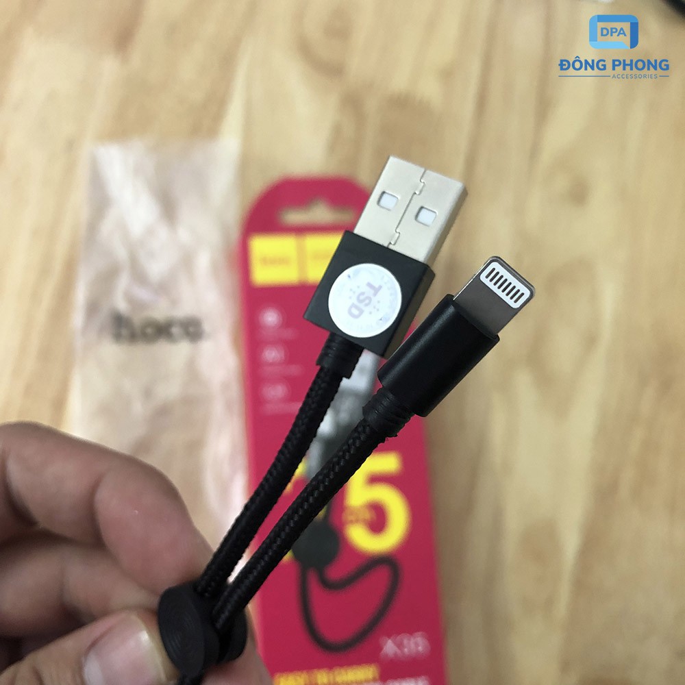 Cáp Ngắn Hoco X35 Sạc Nhanh IP,tablet táo