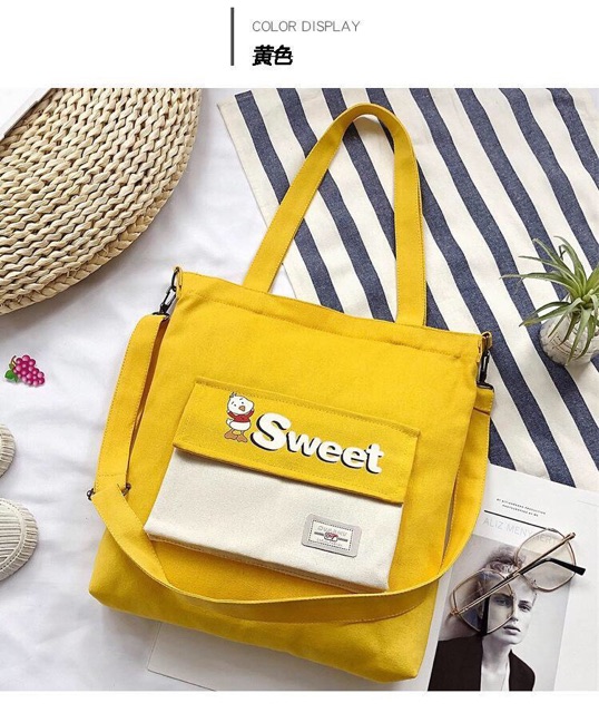 Túi Tote Học Sinh Sweet