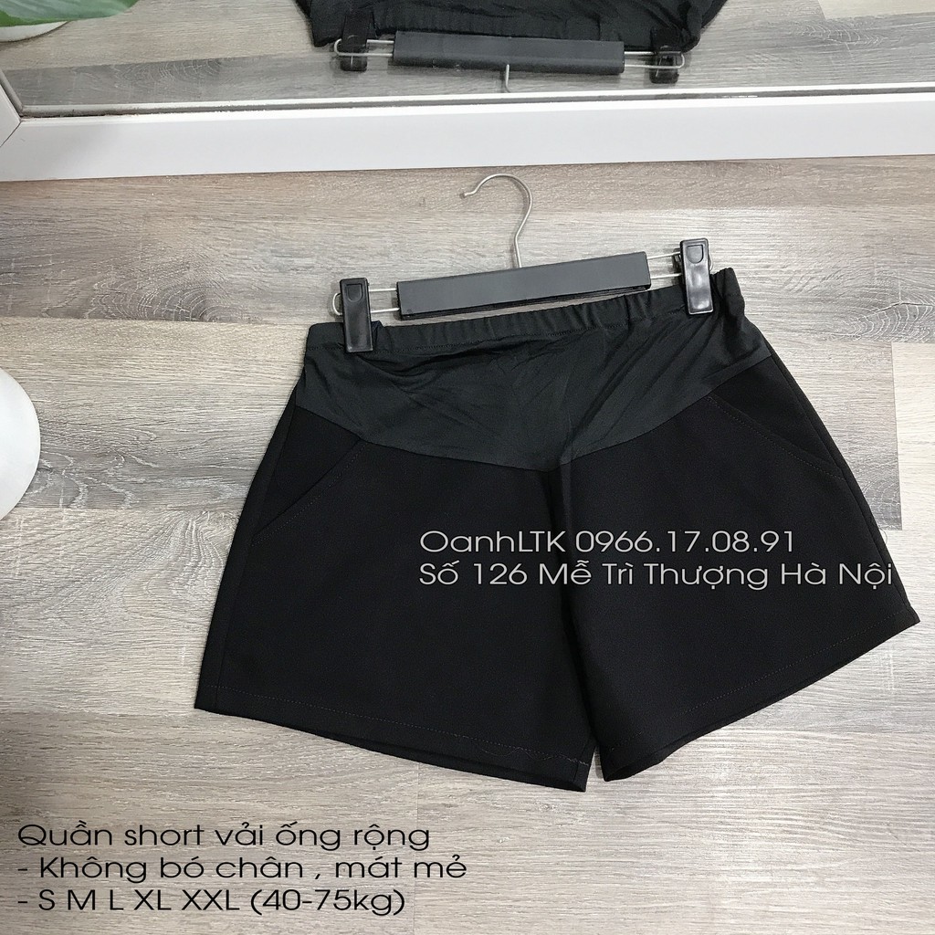 QUẦN SHORT BẦU VẢI TRẺ TRUNG ỐNG RỘNG( 38-105kg)[FREESHIP] - ẢNH THẬT 100% MỀM MÁT KHÔNG NÓNG BÍ