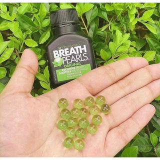 Viên thơm miệng thảo dược Breath pearls