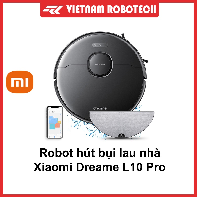 Robot hút bụi lau nhà Xiaomi Dreame L10 Pro Quốc Tế