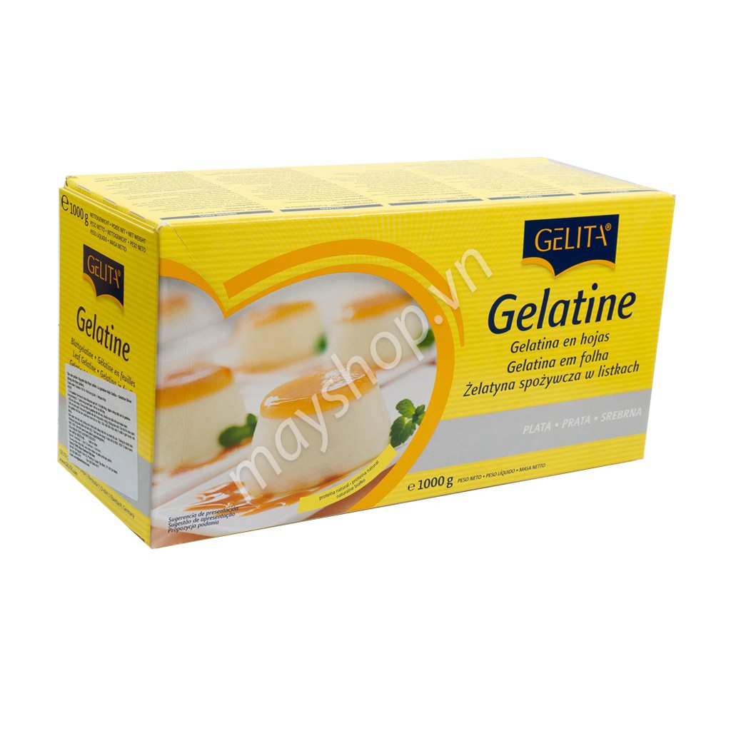 Gelatine lá (5 lá, 15g) - anshop