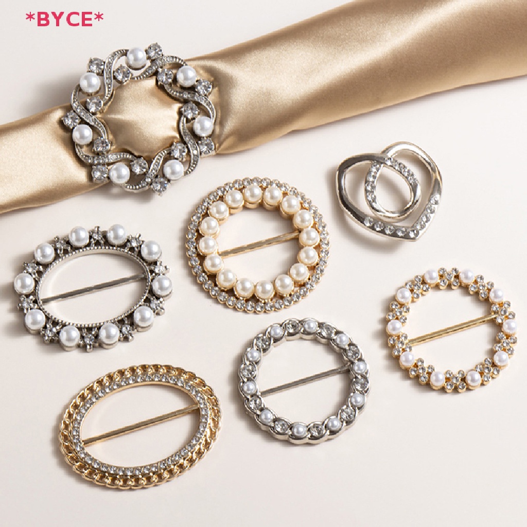 Byce &gt; Phụ Kiện Khóa Cố Định Khăn Choàng Thắt Nút Thắt Eo Bằng Lụa Cao Cấp Thời Trang Mới