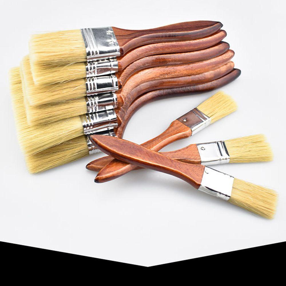 Cọ Vẽ Trang Trí Tường / Nướng Bbq Cán Gỗ Bền Bỉ