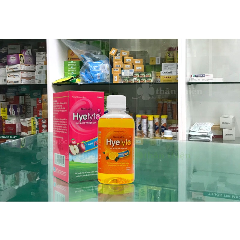 Nước uống Hyelyte, hỗ trợ bổ sung chất điện giải, đường, nước (250 ML) hàng chính hãng.