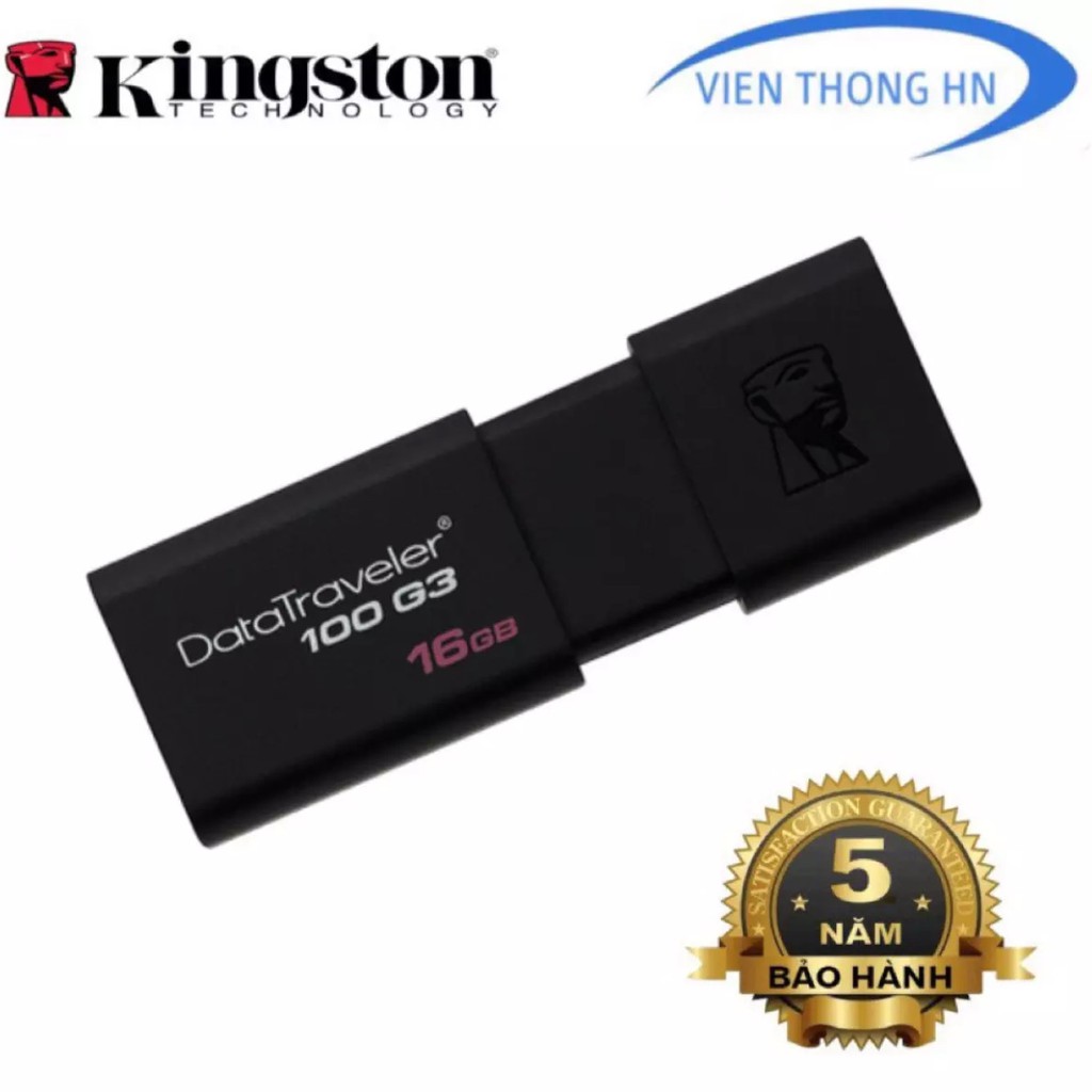 USB Kingston DT100 G3 16GB - usb 3.0 DT100G3 - vienthonghn