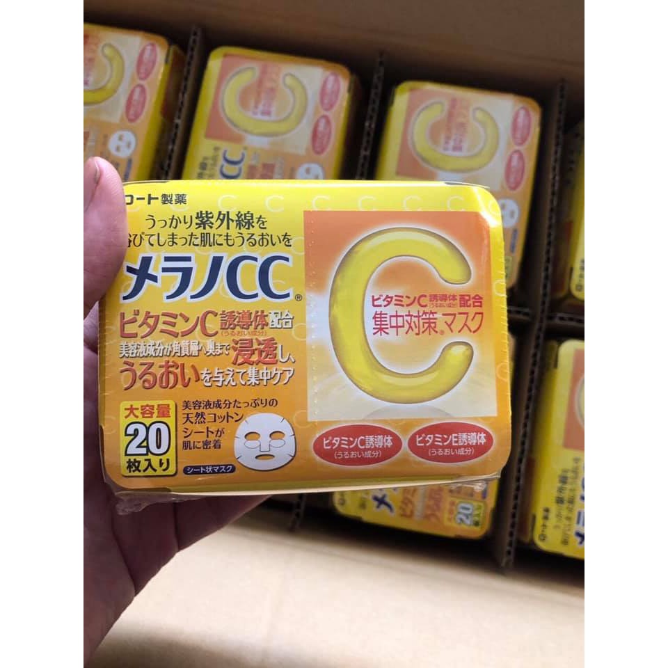 Mặt nạ CC Melano vitamin C