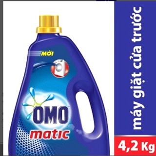 Nước giặt omo matic cửa trước 4.2L
