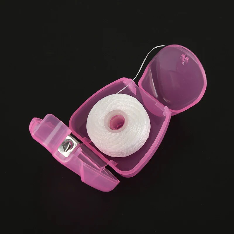 💖 50 Mét Chỉ Nha Khoa💖 vệ sinh răng miệng cho người lớn và bé.Giao màu sắc ngẫu nhiên hộp chỉ nha khoa mùi bạc hà
