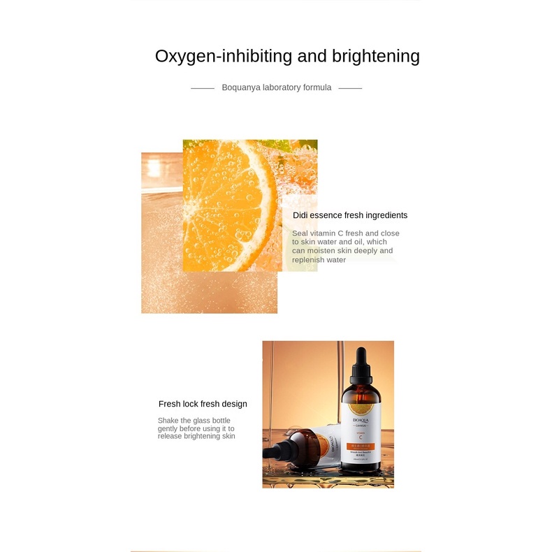 Tinh Chất Vitamin C Poquanya Dưỡng Ẩm Làm Sáng Da Hiệu Quả