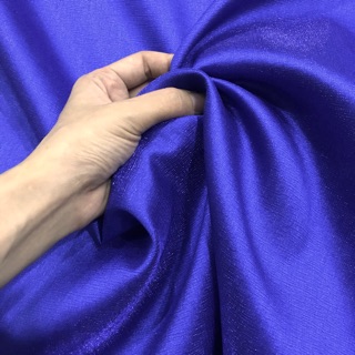 Vải taffeta kim tuyến đủ màu ib
