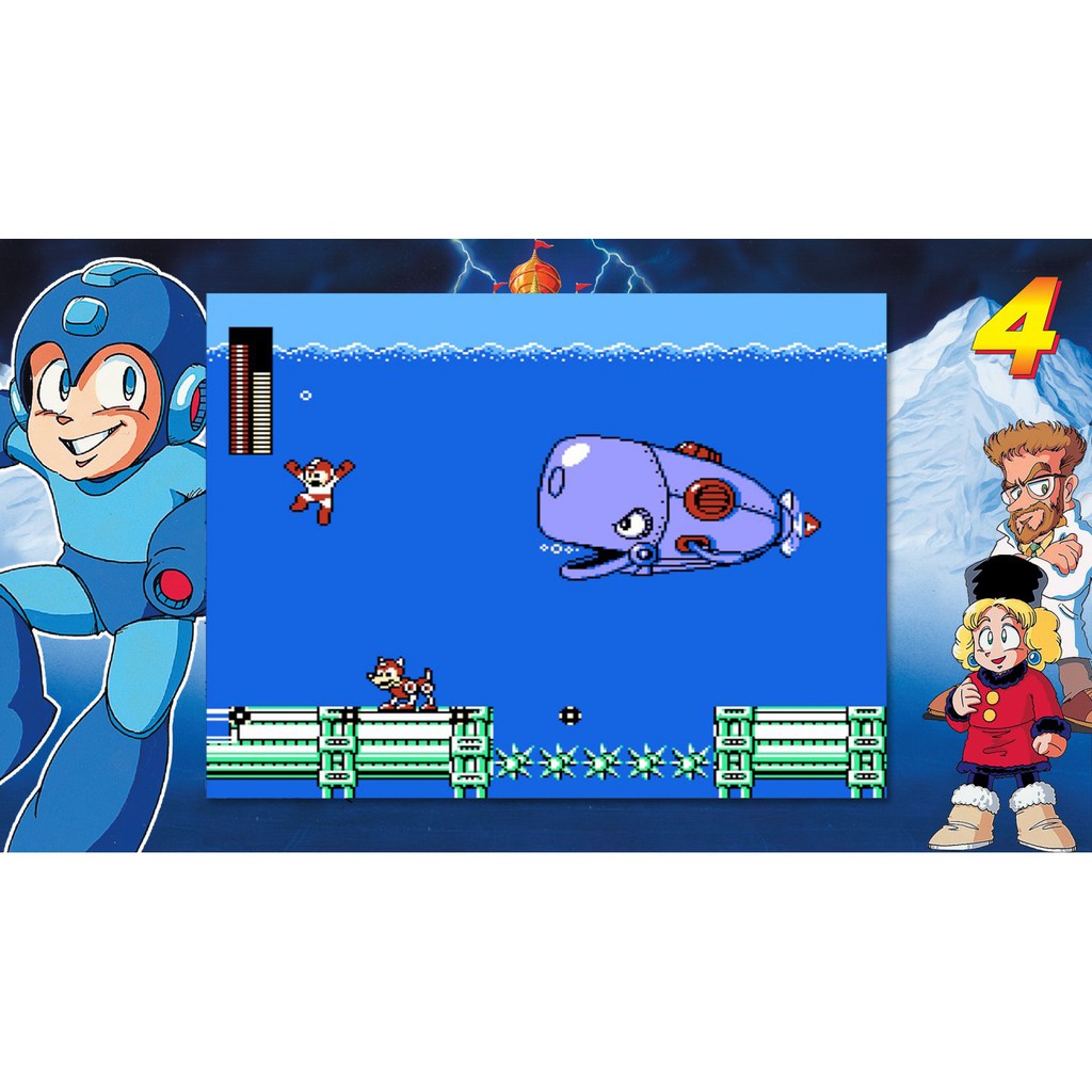 Game Mega Man Legacy Collection 1 + 2 - Cho Máy Nintendo Switch