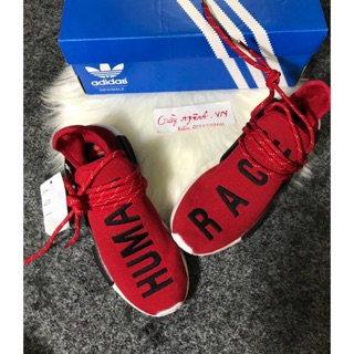 Giày thể thao sneaker hu race đỏ sz nma nữ