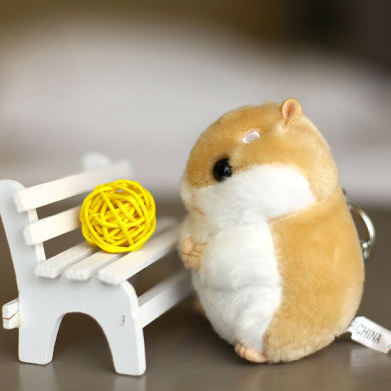 Thú Nhồi Bông Hình Chuột Hamster Hoạt Hình Đáng Yêu