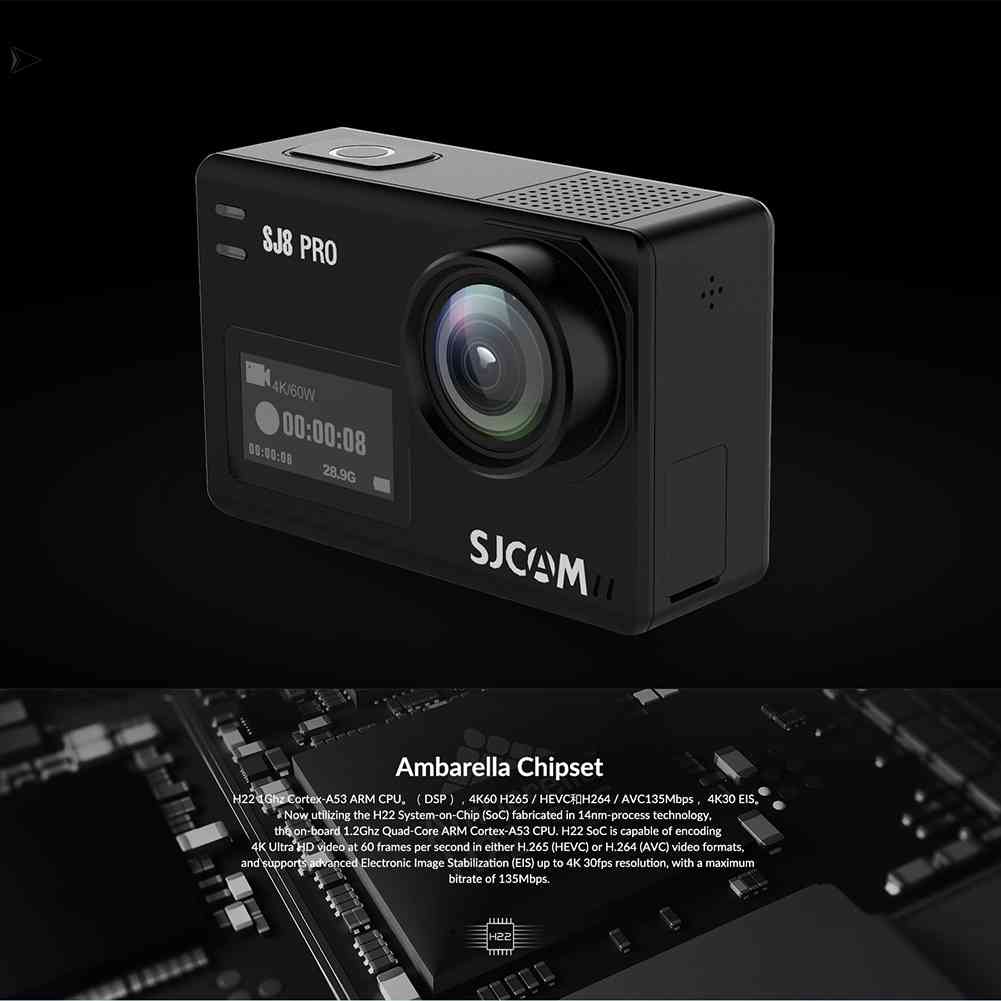 Camera Hành Trình Góc Rộng 170 Độ SJCAM SJ8 Pro 2.33 Inch