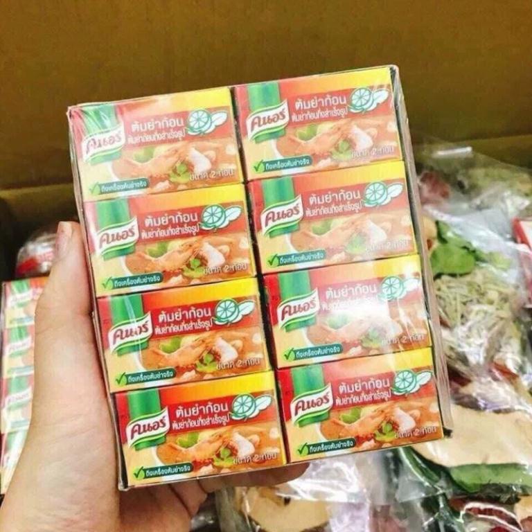 Viên thả lẩu knorr chua cay Thái Lan