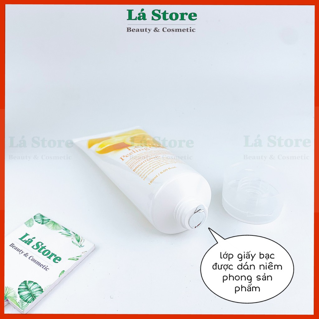 Tẩy da chết Arrahann Lemon Peeling Gel - Lá Store