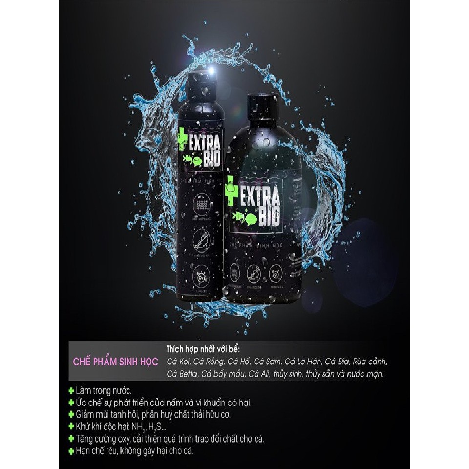 Vi Sinh Làm Trong Nước Bể Cá Cảnh Extra Bio