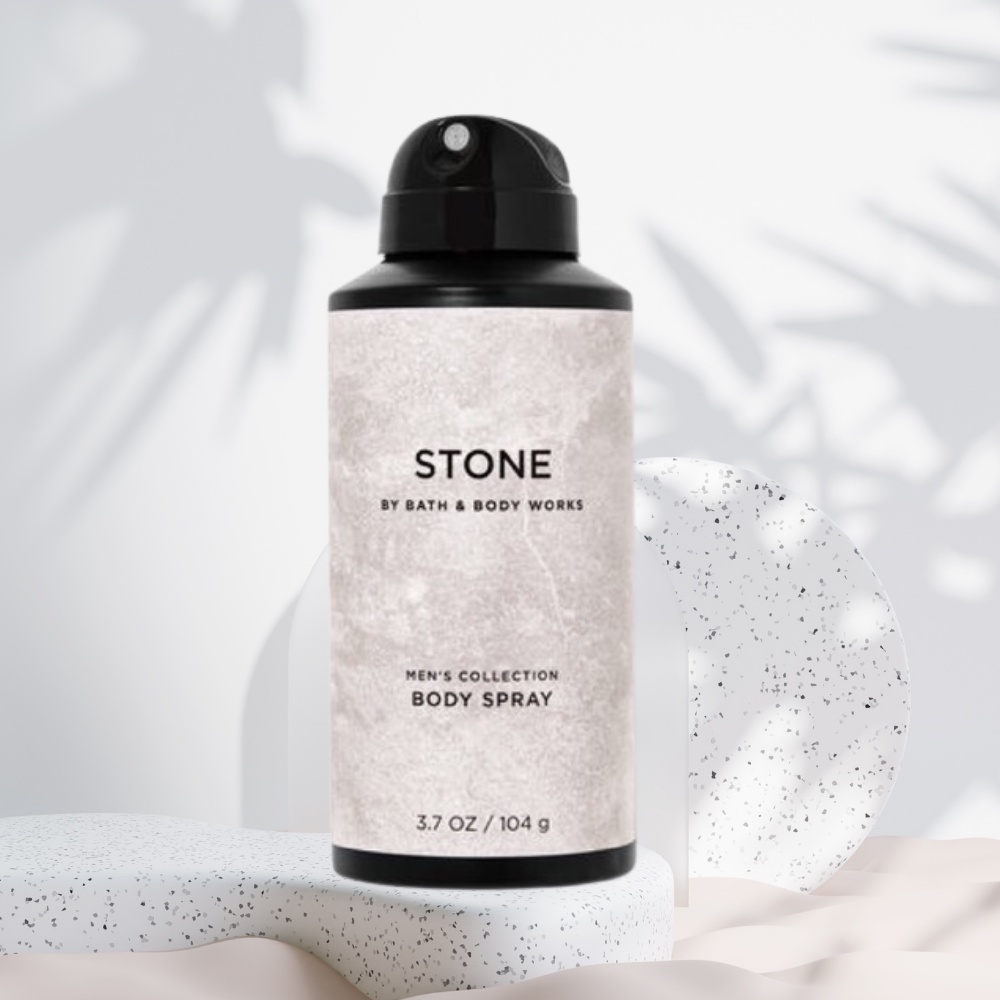 Xịt Thơm Toàn Thân Bath And Body Works Stone Dành Cho Quý Ông Lịch Lãm Chai 104gr