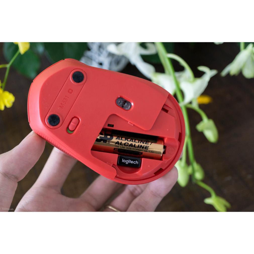 Chuột Logitech M331 I M330 SILENT Yên lặng, Kết nối USB không dây - Bảo hành 12 tháng chính hãng