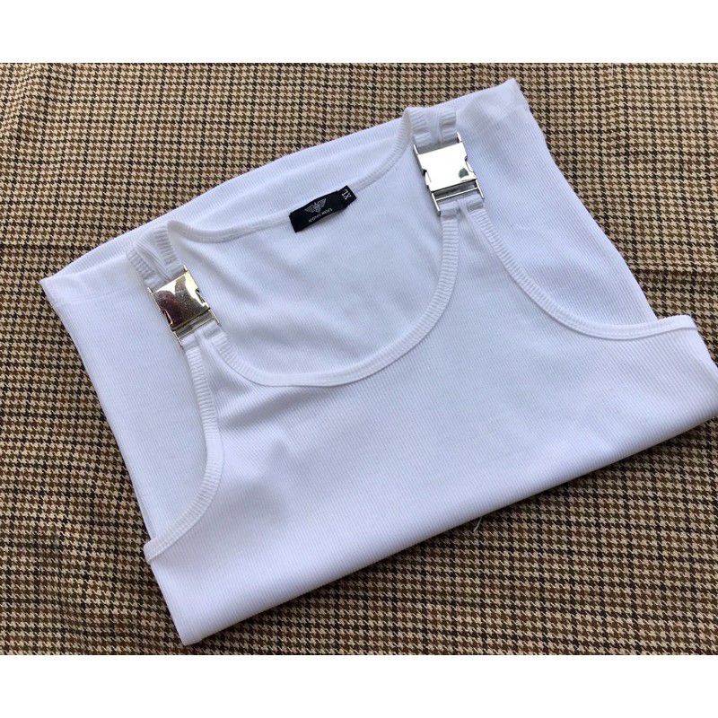 Áo ba lổ gân phối khoá inox hot trend