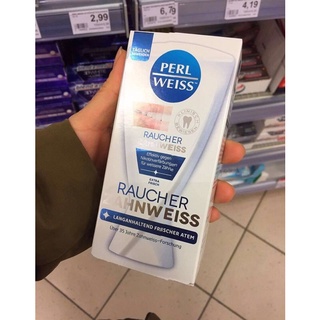 [NỘI ĐỊA ĐỨC] Kem đánh răng siêu trắng Perl Weiss 50ml