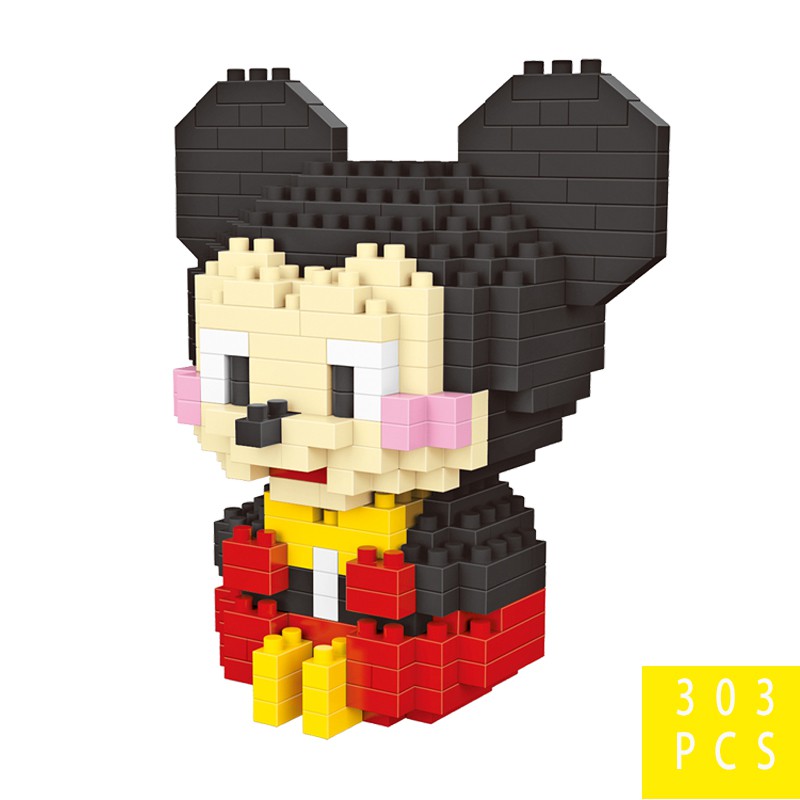 Bộ Lắp Ghép Khối Hoạt Hình Chengmei Mini  Đồ chơi lắp ráp Lego hạt nhỏ 3D phong cách Disney tiện dụng trang trí/giáo dục trẻ em