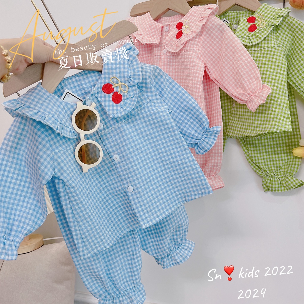 Bộ Pizama dài tay cao cấp cho bé gái 8-20kg