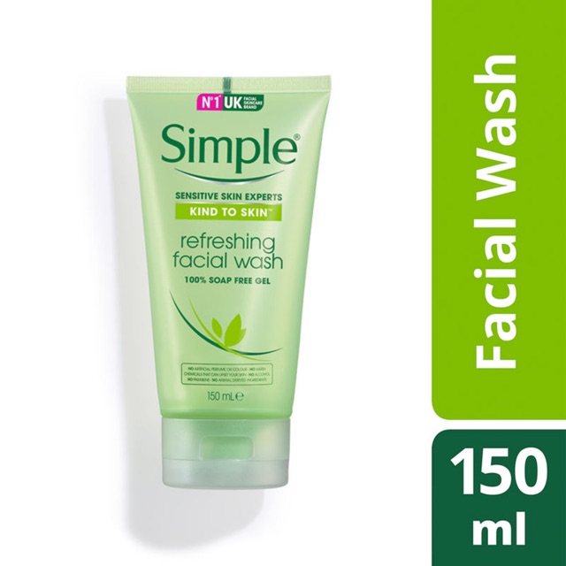 Sữa rửa mặt Simple Refreshing Facial Wash