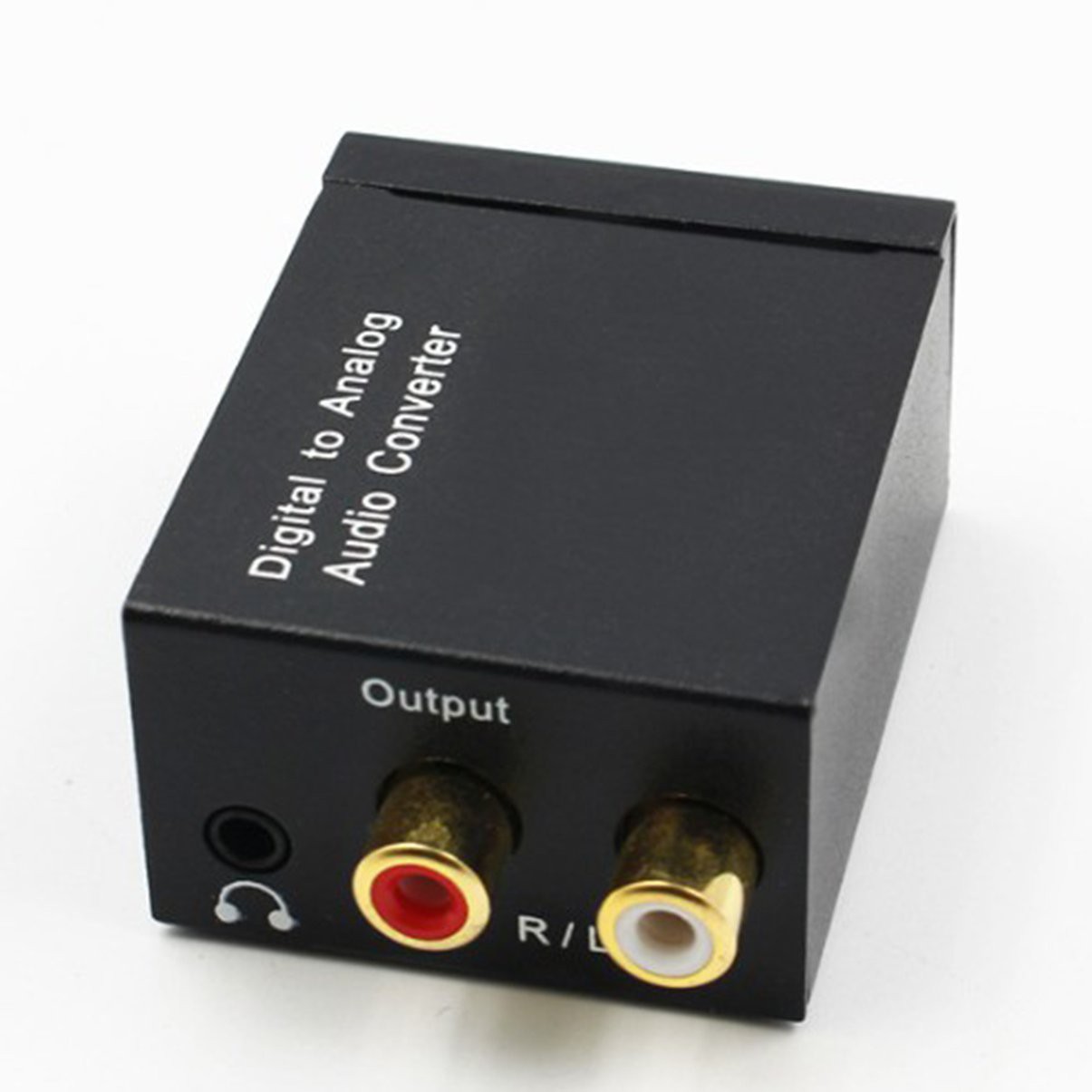 3.5mm Jack Coaxial Optical Fiber Digital to Analog Audio AUX RCA L/R  Converter SPDIF Digital Audio  Decoder  Amplifier