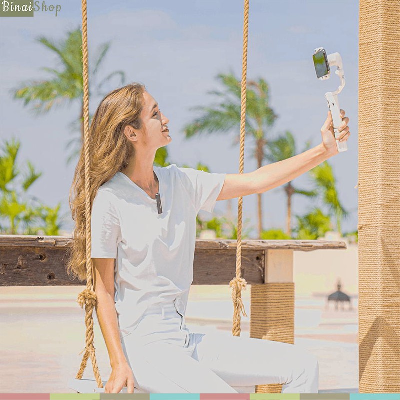 Hohem ISteady X Vlogger Kit - Gimbal Chống Rung Tích Hợp Micro Không Dây Cho Smartphone | BigBuy360 - bigbuy360.vn