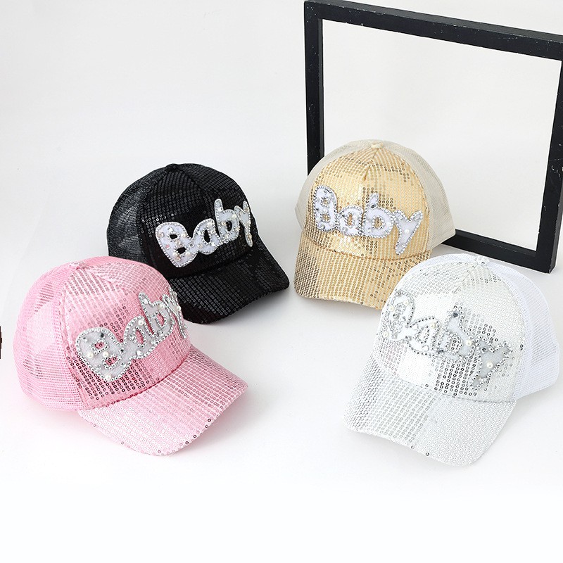 NÓN KẾT NỮ BABY ĐÍNH KIM SA LẤP LÁNH 702