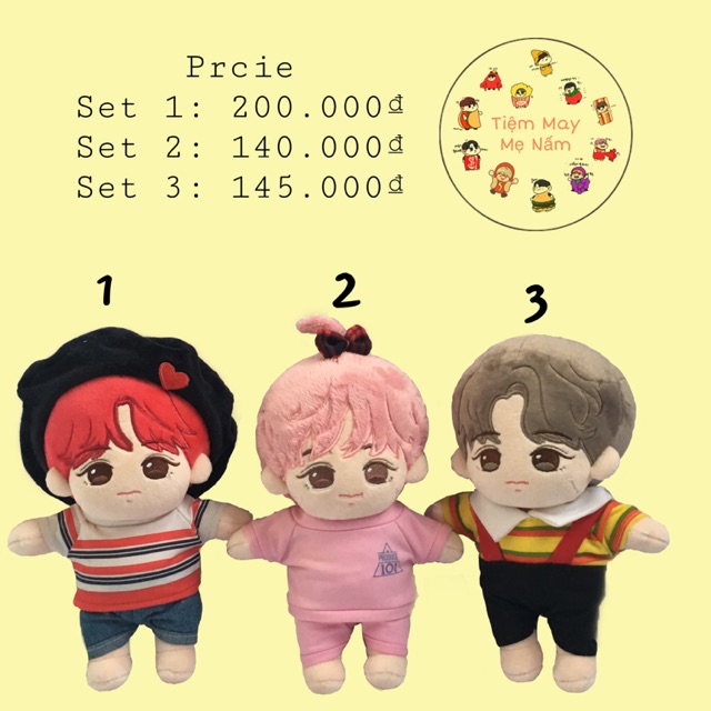 Outfit cmm Jihoon Wanna One cho doll