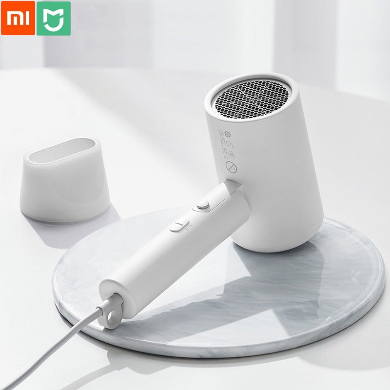 Máy Sấy Tóc Xiaomi Mijia H100 Có 2 Chiều Nóng Lạnh Ion Âm Giúp Tóc Mượt Mà, Khô Nhanh, Gập Gọn, Móc Treo - Chuẩn Salon