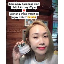 Kem tone up Forencos tuyết trắng sương sa