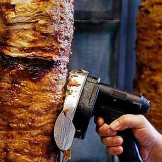 Máy thái thịt Doner kebab cầm tay KS 100E