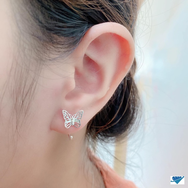 Bông bướm bạc đẹp cho bạn gái!