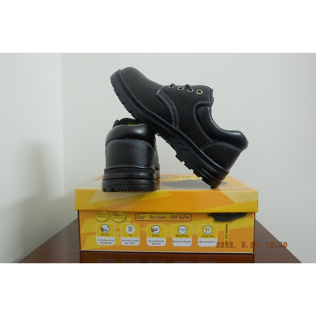 Giày bảo hộ đi công trường giá rẻ Garan Safety Gs1