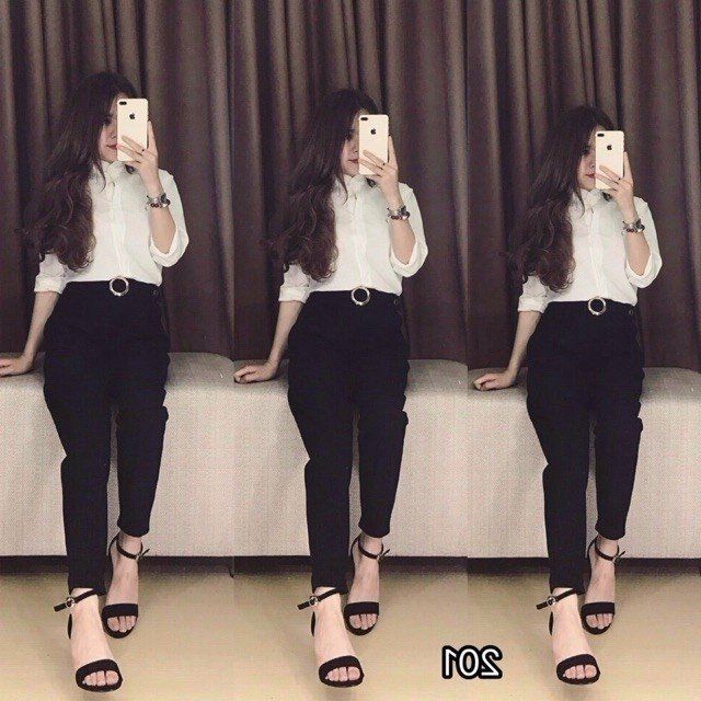 Quần baggy vải móc tròn siêu sang | BigBuy360 - bigbuy360.vn