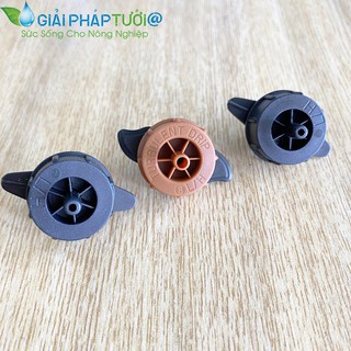 Béc tưới nhỏ giọt bù áp vệ sinh được 2l/h, 4l/h, 8l/h combo 10 cái