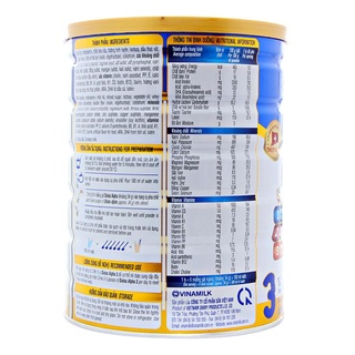 Sữa bột Dielac Alpha Step  3, 4 - 900g, 1.5kg